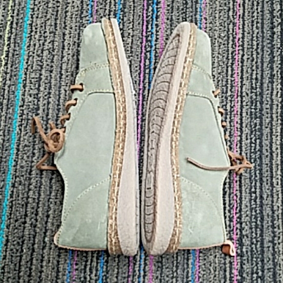 Born Women's Olive Lace-Up Sneakers - Picture 2 of 4